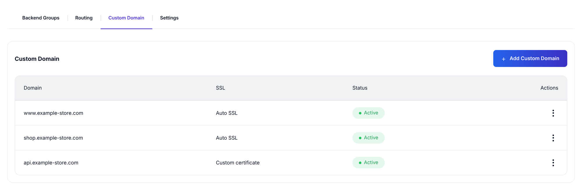 Managing domain DNS records in VavenCloud